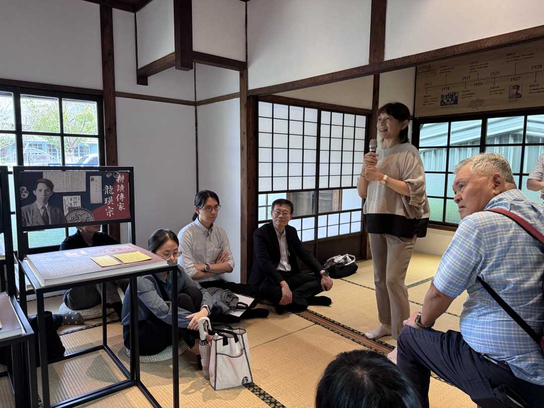 11-劉抒芳董事介紹龍瑛宗文學館