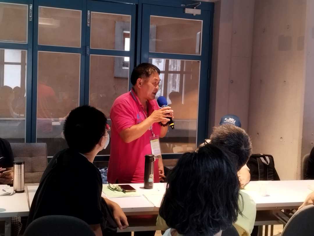 北埔慈天宮學員提問