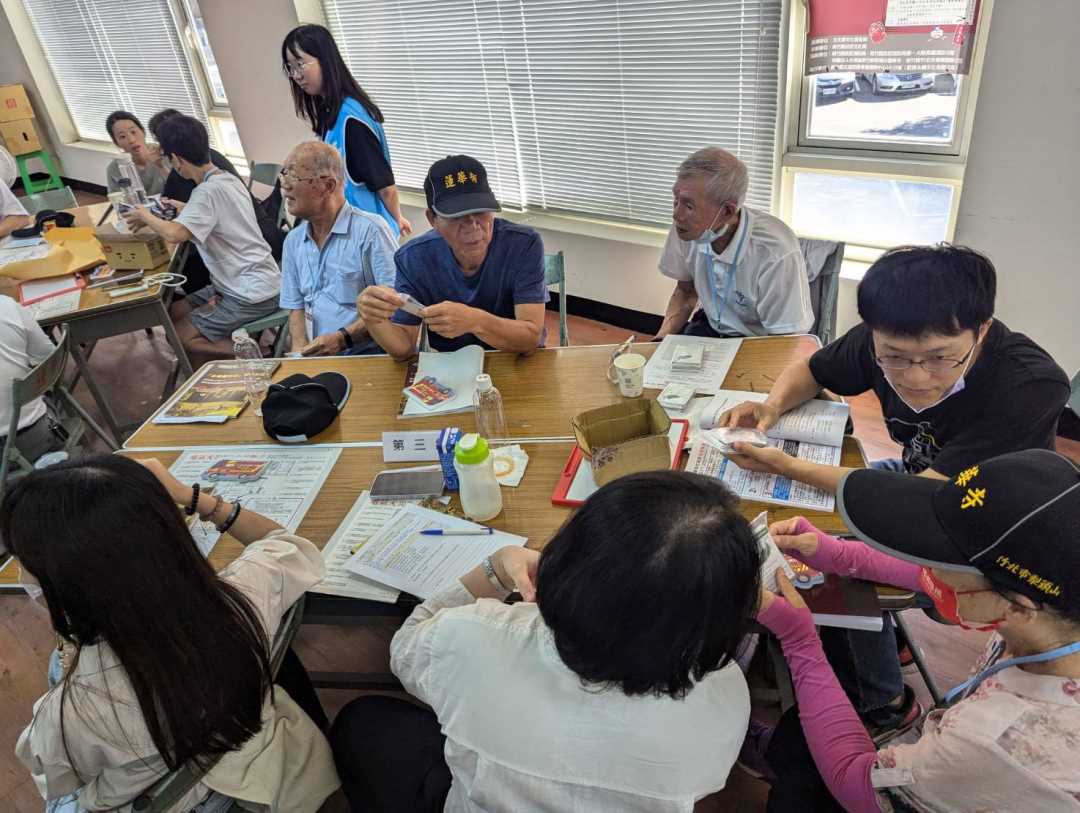 文資守護工作坊-學員分組討論情形