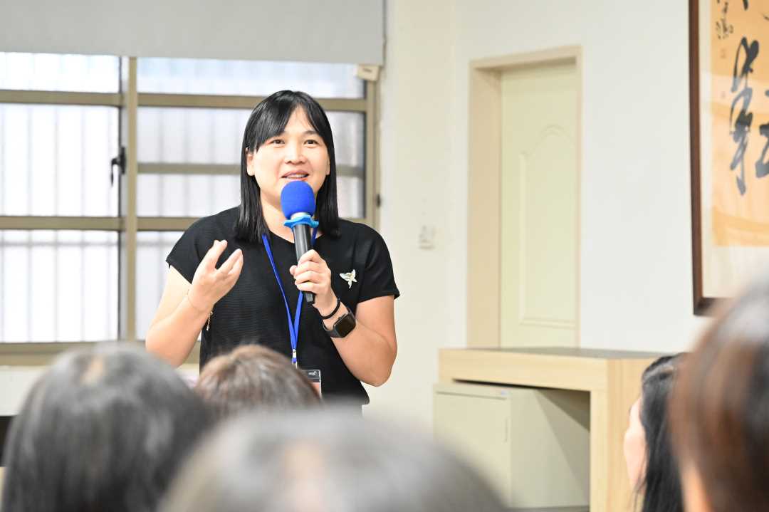 新埔國中張家芸校長致詞